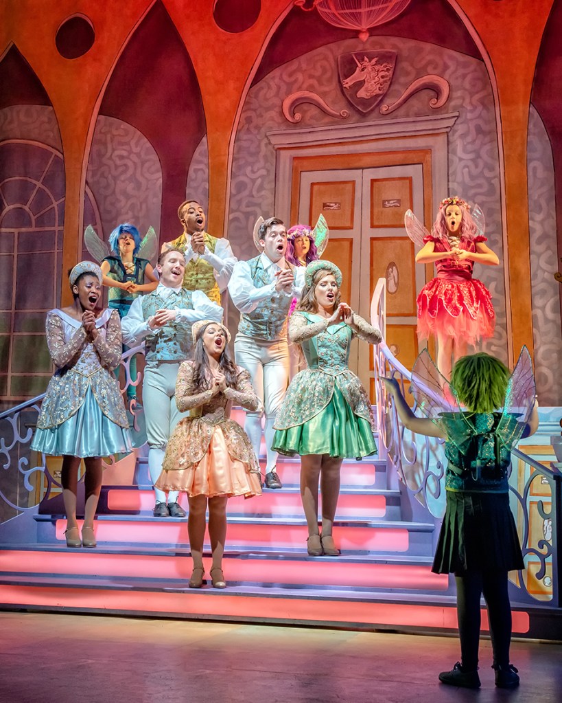 The Ensemble in Sleeping Beauty at York Theatre Royal. Photo Robling Photography